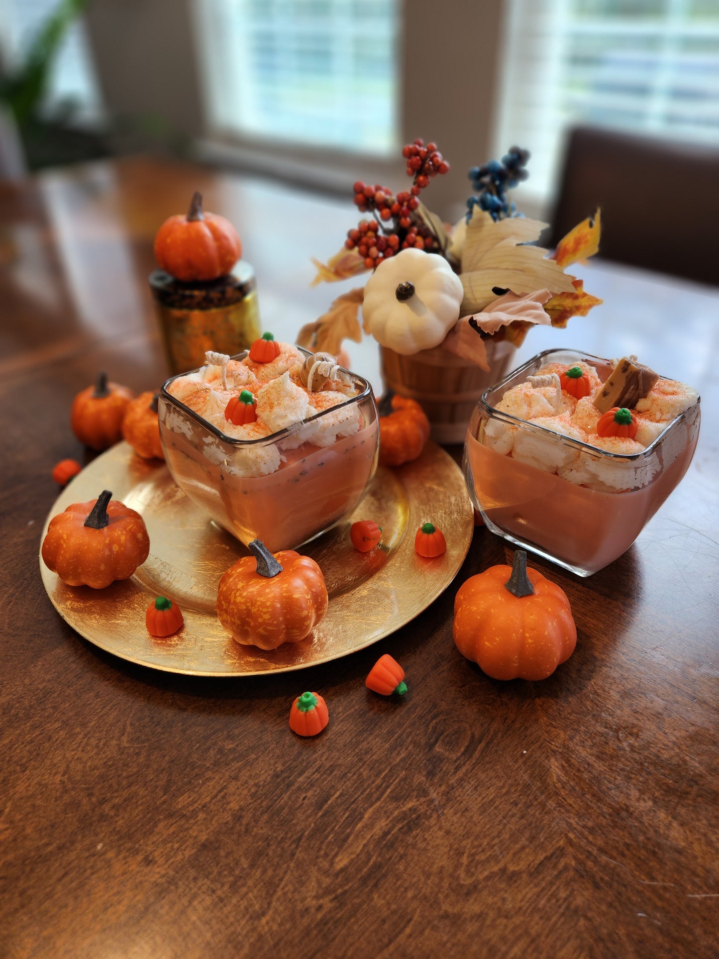 Lafemme Nikita's "Pumpkin Spice Pie Candles"