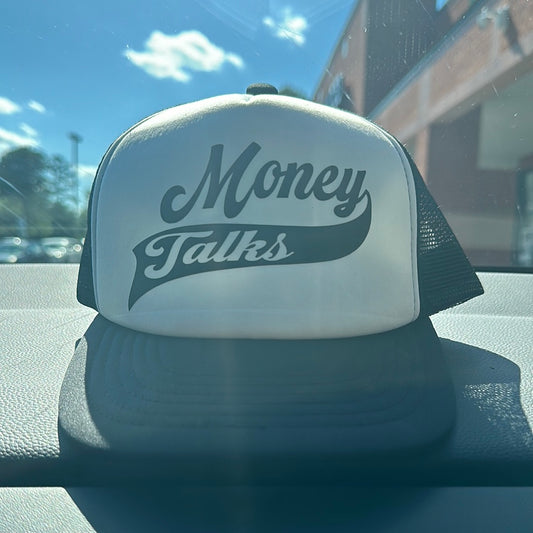 Money Talks Trucker Hats