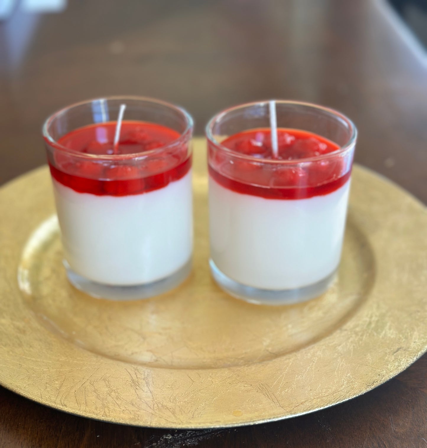 Lafemme Nikita's Raspberry & Strawberry Cheesecake Candle