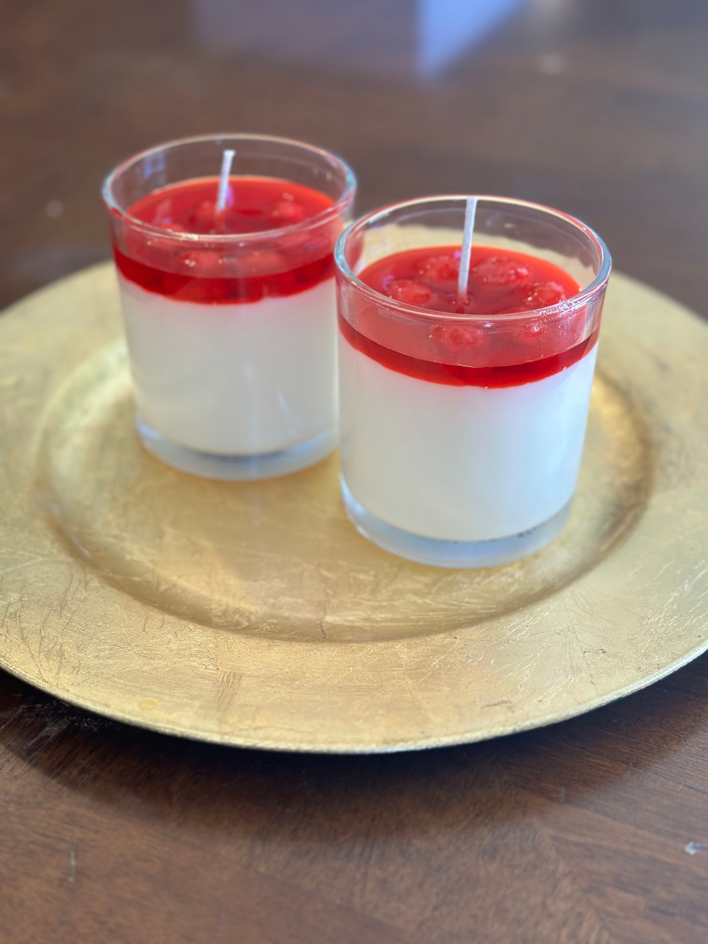 Lafemme Nikita's Raspberry & Strawberry Cheesecake Candle