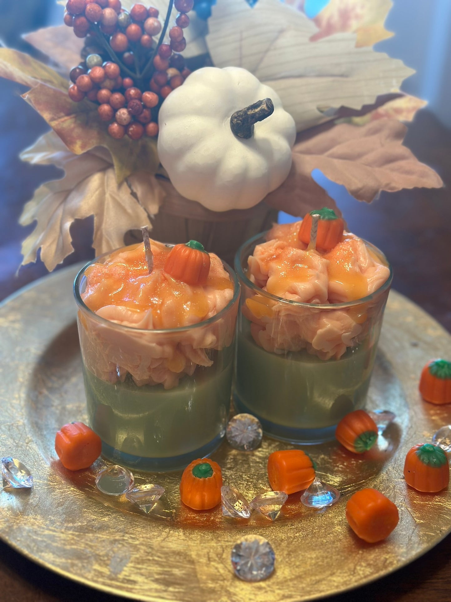 Lafemme Nikita's "Pumpkin Pistachio Candle"