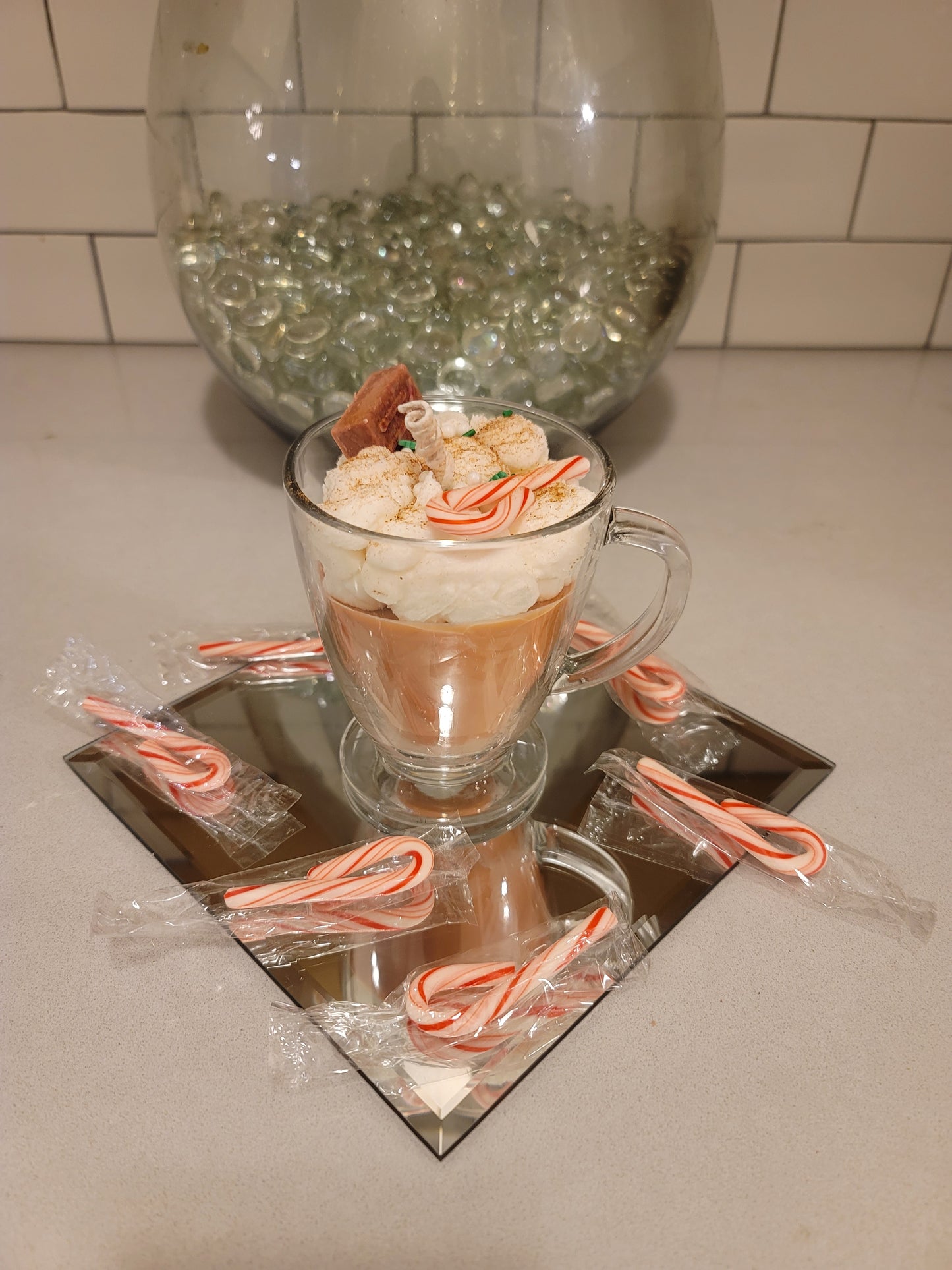 Lafemme Nikita's "Peppermint Hot Chocolate" Candle