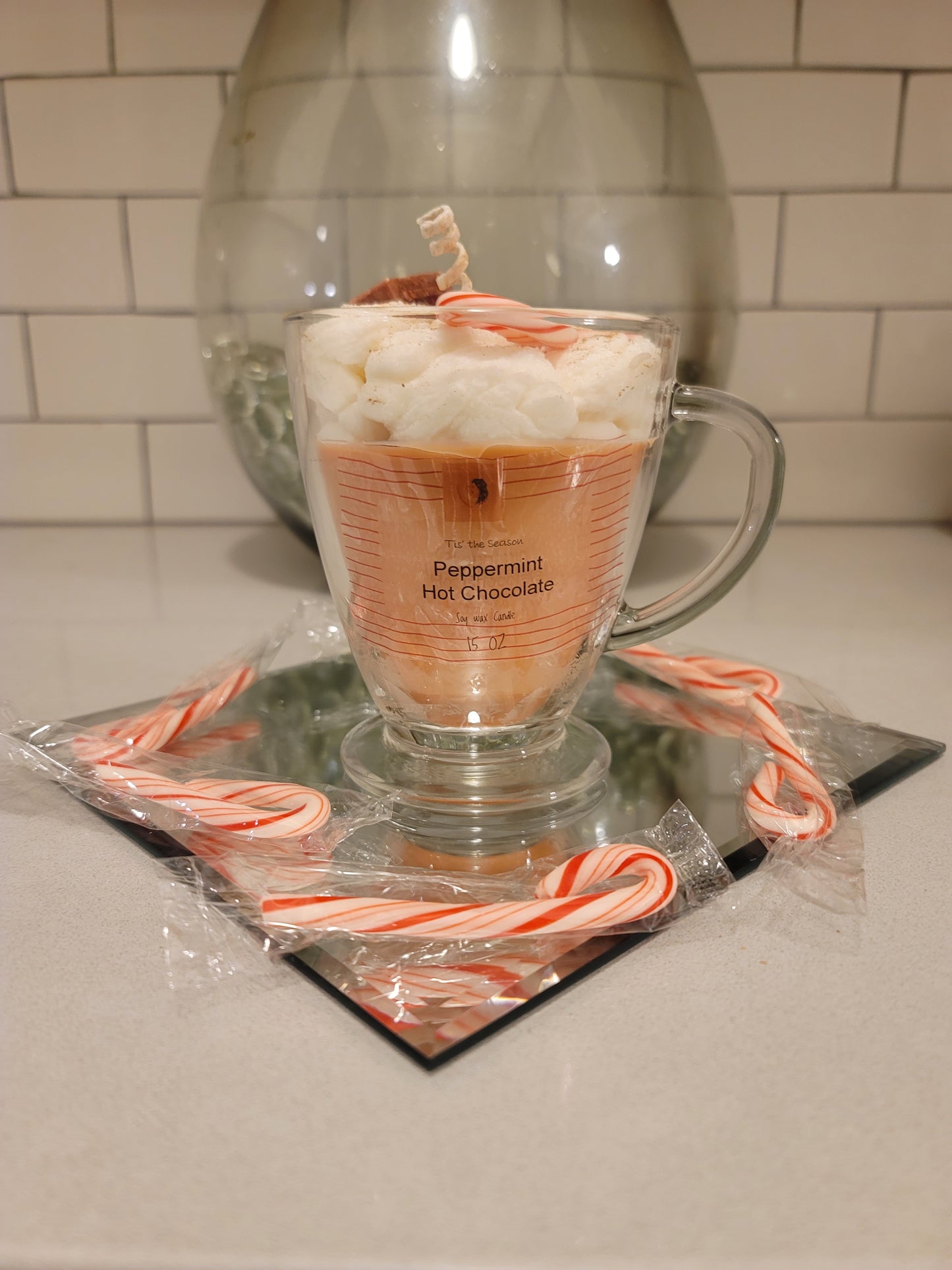 Lafemme Nikita's "Peppermint Hot Chocolate" Candle