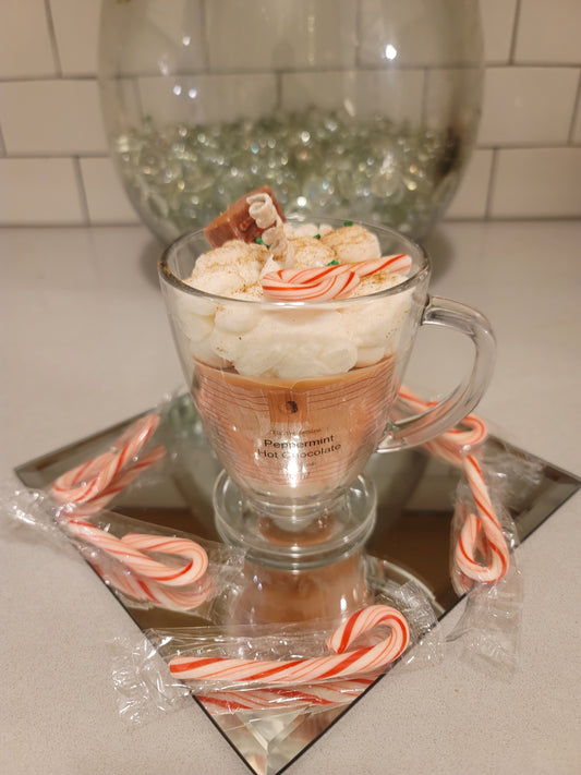 Lafemme Nikita's "Peppermint Hot Chocolate" Candle