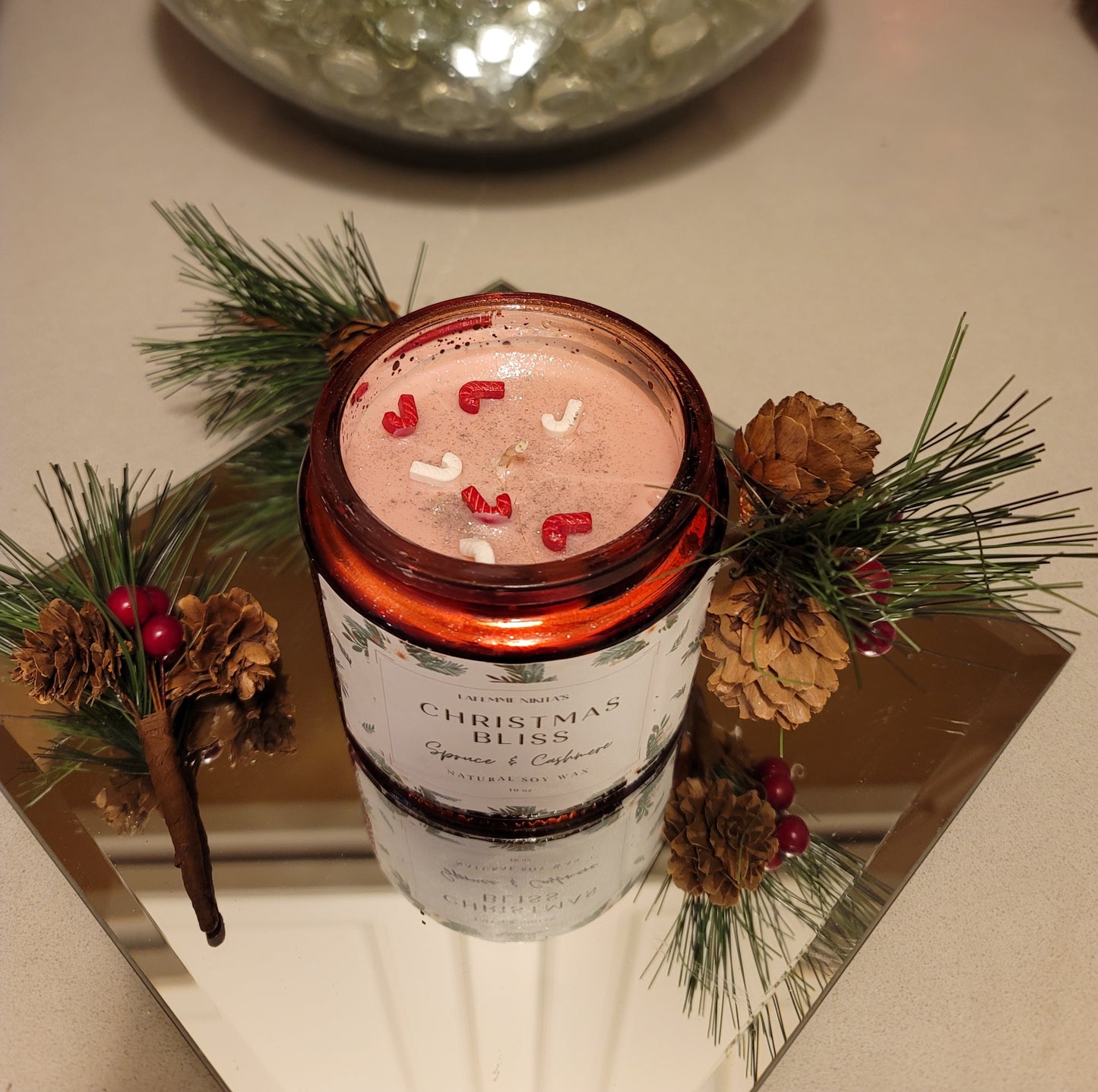 Lafemme Nikita's "Christmas Bliss" Candle